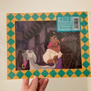 Hunchback of Notre Dame Lithograph 8x10 (featuring Esmeralda)